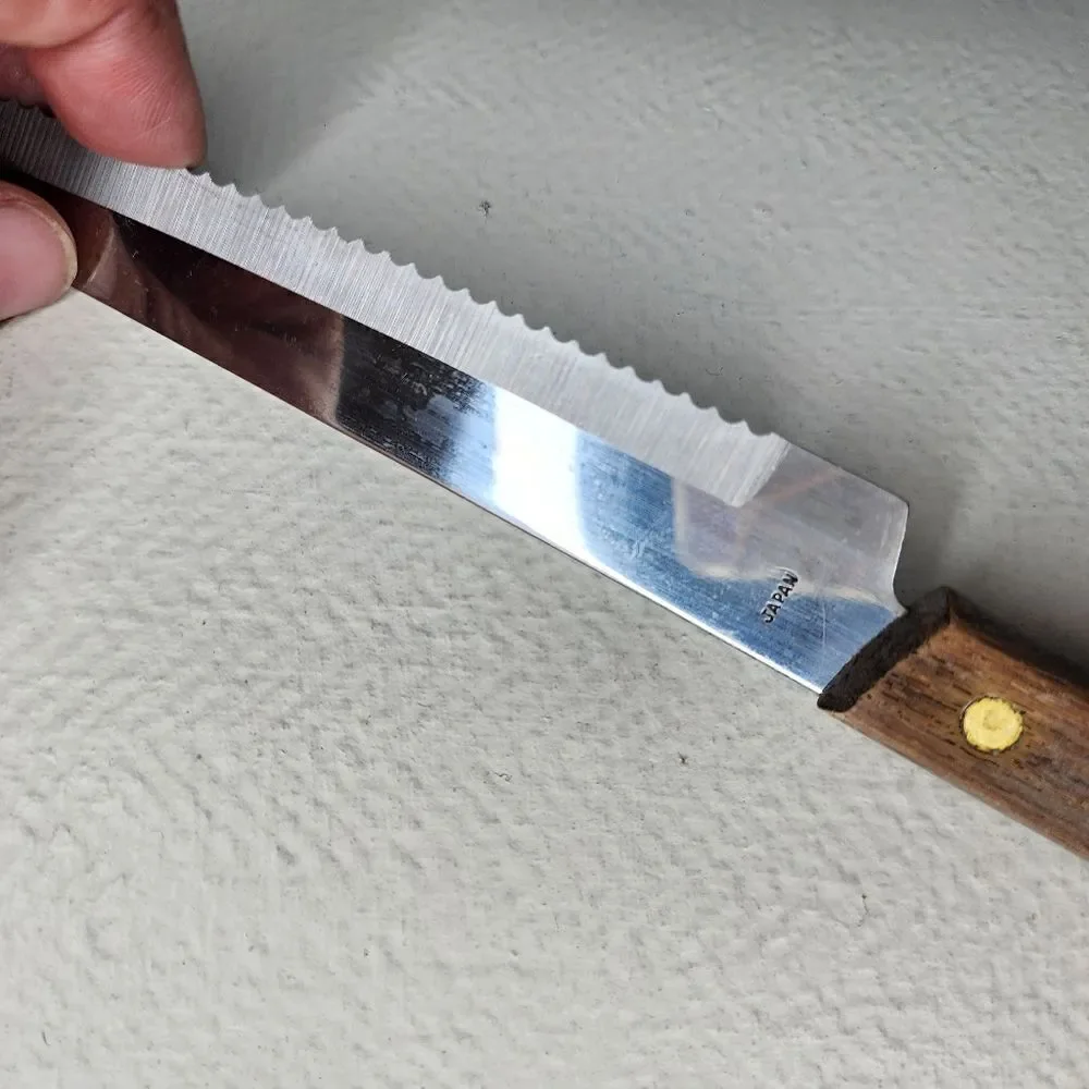 High Carbon Rogers Stainless knife full tang made in Japan 6